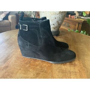 Alex Marie | Shoes |Boots-ankle  Genuine Black Suede Size 7M